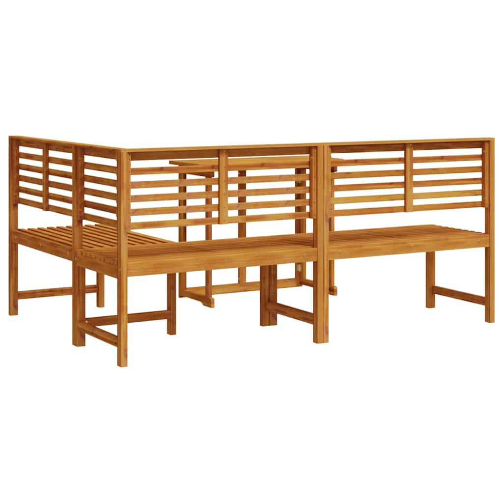 3-teiliges Garten Bistro Set - stabiler Akazienholz